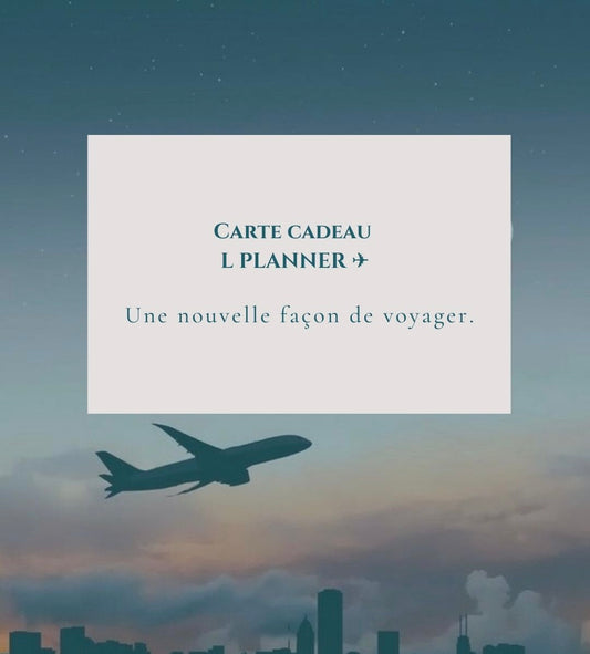 Carte-cadeau L PLANNER