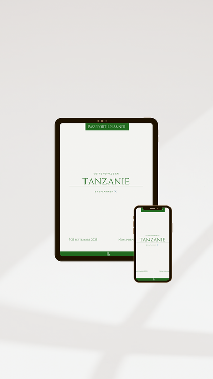 Passeport Tanzanie 🇹🇿 (pré-commande)