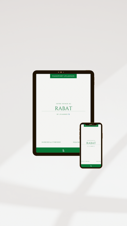 Passeport Rabat 🇲🇦 (Pré-commande)